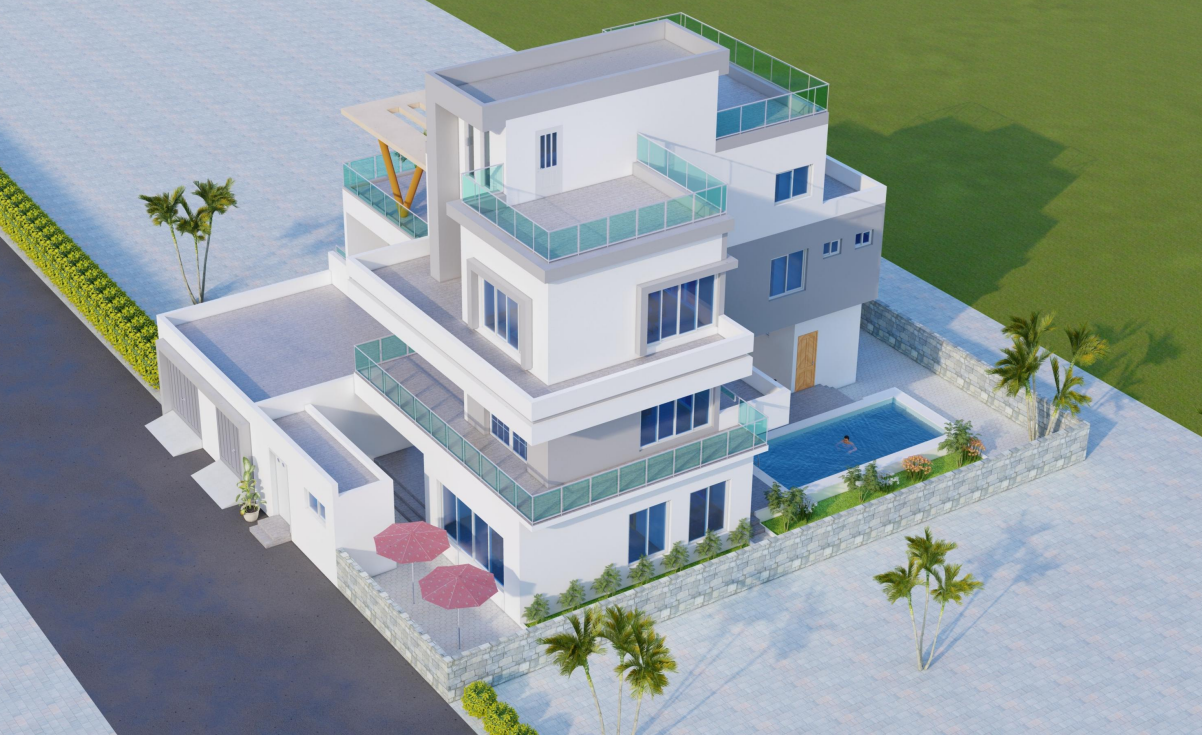 Etudes Architecturale d'un Triplex